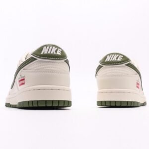 【AT2939】Nike SB Dunk Low x Supreme 石島コラボ ミントグリーン色の星柄 限定版 ローカットカジュアルスニーカー