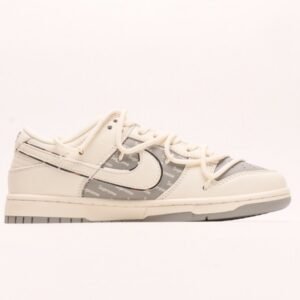 【AT2943】Nike SB Dunk Low x Supremeとのコラボレーション-白銀キツネ刻印アニバーサリーハイエンドカスタマイズローカットカジュアルスニーカー