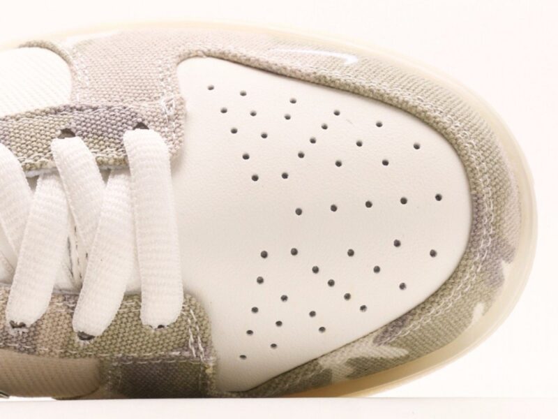 【AT2951】Bape x Nike Dunk Low ホワイト＆ブルー スウッシュ このデザインは伝統的な産業デザインの制約を破ることを主張しています。