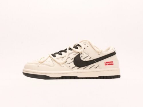 【AT2956】Nike Nk SB Dunk Low Supremeコラボ-スターナイトブラック刻印　周年高級カスタム　ローカットカジュアルシューズ