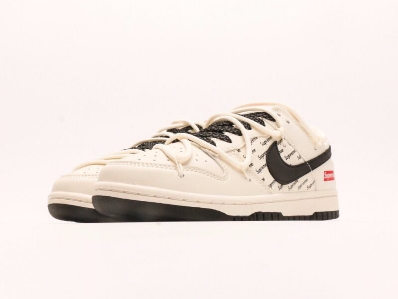 【AT2956】Nike Nk SB Dunk Low Supremeコラボ-スターナイトブラック刻印　周年高級カスタム　ローカットカジュアルシューズ