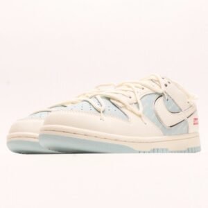 【AT2957】Nike SB Dunk Low Supremeコラボ-アイスブルーの刻印付き、記念日用のハイエンドカスタムローカットカジュアルスニーカー