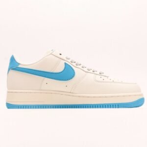 【AT2964】Supreme x Nk Air Force 1'07 Lowコラボレーション湖水青色エアフォース1ローカットカジュアルスニーカー