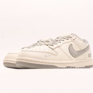 【AT2965】Nike SB Dunk Low Supremeのコラボ-グレーキャンバスアニバーサリーカスタムハイエンドローカットレジャースニーカー