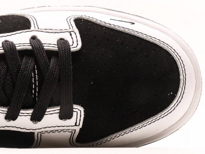 【AT2973】Nike x Supreme Nike SB Dunk Low Supremeコラボ- 反転ブラックホワイトチェック アニバーサリーハイエンドカスタム ローカットカジュアルスニーカー
