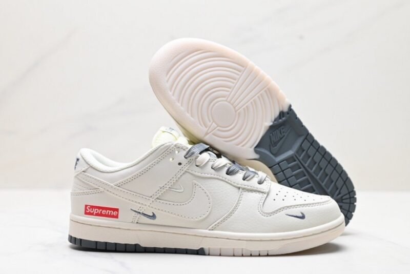 【AT2982】Nike x Supreme Nike SB Dunk Low Supremeコラボレーションローカットカジュアルスポーツスケートボードシューズ