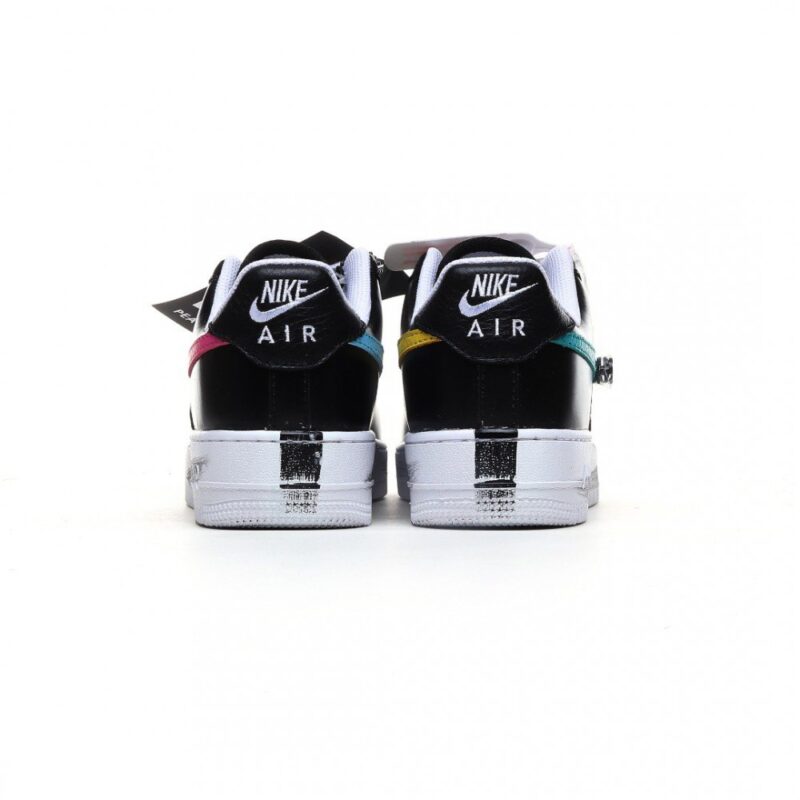 【AT3086】PEACEMINUSONE × Nike Air Force 1 Low '07 Para-Noise 3.0 "Black and Multi-Color" / G-DRAGON ピースマイナスワン × ナイキ エアフォース1 ロー '07 パラノイズ3.0 "ブラック アンド マルチカラー" / ジードラゴン 商品番号: AQ3692-004