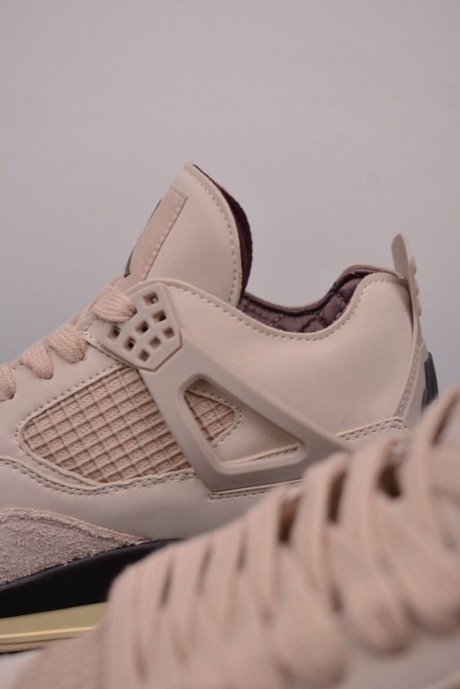 【AT3087】ウィメンズ エアジョーダン 4 x A Ma Maniére フォッシルストーン Air Jordan 4 Retro x A Ma Maniére Fossil Stone 限定版スニーカー発売！品番: FZ4810-200