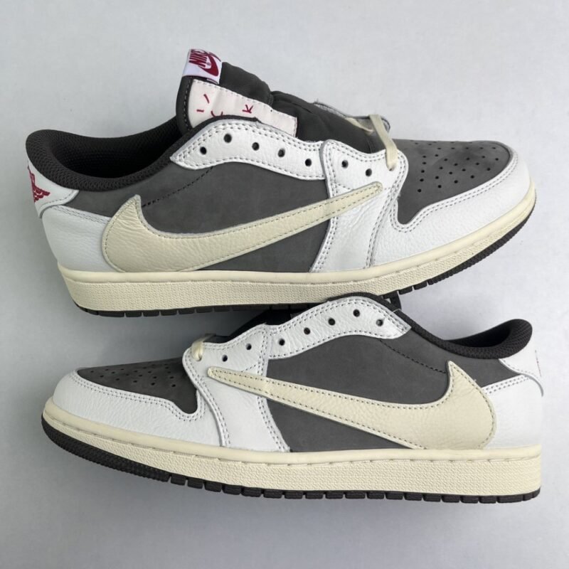 【AT3088】Travis Scott × Nike Air Jordan 1 Low OG SP "Reverse Mocha/Sail and Ridgerock"トラヴィススコット × ナイキ エアジョーダン1 ロー OG SP "リバース モカ/セイル アンド リッジロック" DM7866-162