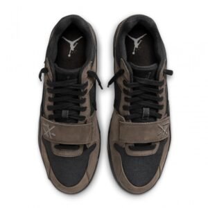 【AT3092】Nike ナイキ Jordan x Travis Scott Jumpman Jack TR Black and Dark Mocha トラヴィススコット × ナイキ ジョーダン ジャンプマンジャック ブラック アンド ダークモカ FZ8117-204