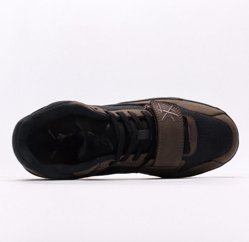 【AT3092】Nike ナイキ Jordan x Travis Scott Jumpman Jack TR Black and Dark Mocha トラヴィススコット × ナイキ ジョーダン ジャンプマンジャック ブラック アンド ダークモカ FZ8117-204