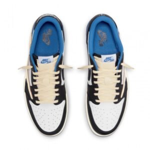 【AT3094】Travis Scott × Fragment × Nike Air Jordan 1 Low OG SP "Military Blue" トラヴィス・スコット × フラグメント × ナイキ エアジョーダン1 ロー OG SP "ミリタリー ブルー" DM7866-140