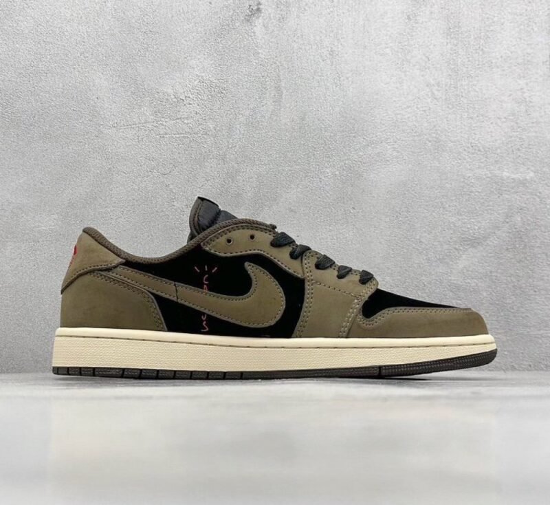 【AT3095】Travis Scott × Nike Air Jordan 1 Low OG SP-T Black/Dark Mocha トラビス・スコット × ナイキ エア ジョーダン 1 ロー OG SP-T ブラック/ダーク モカ CQ4277-001