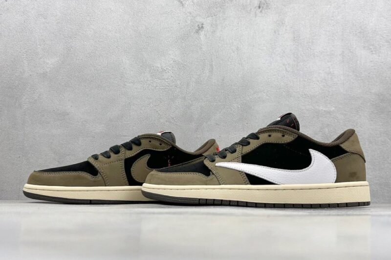 【AT3095】Travis Scott × Nike Air Jordan 1 Low OG SP-T Black/Dark Mocha トラビス・スコット × ナイキ エア ジョーダン 1 ロー OG SP-T ブラック/ダーク モカ CQ4277-001