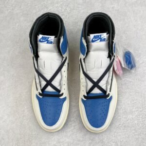 【AT3096】Travis Scott × Fragment × Nike Air Jordan 1 Retro High OG SP "Military Blue"トラヴィススコット × フラグメント × ナイキ エアジョーダン1 レトロ ハイ OG SP "ミリタリー ブルー" DH3227-105