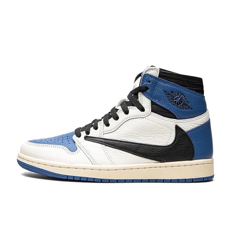 【AT3096】Travis Scott × Fragment × Nike Air Jordan 1 Retro High OG SP "Military Blue"トラヴィススコット × フラグメント × ナイキ エアジョーダン1 レトロ ハイ OG SP "ミリタリー ブルー" DH3227-105