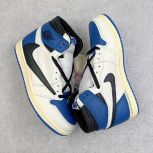 【AT3096】Travis Scott × Fragment × Nike Air Jordan 1 Retro High OG SP "Military Blue"トラヴィススコット × フラグメント × ナイキ エアジョーダン1 レトロ ハイ OG SP "ミリタリー ブルー" DH3227-105