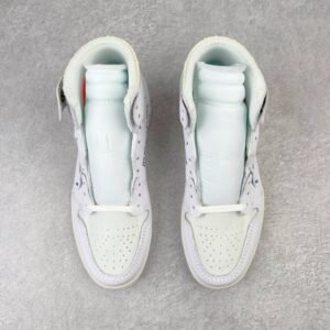 【AT3099】Off-White × Nike Air Jordan 1 Retro High "White" オフホワイト × ナイキ エアジョーダン 1 レトロ ハイ「ホワイト」AQ0818-100