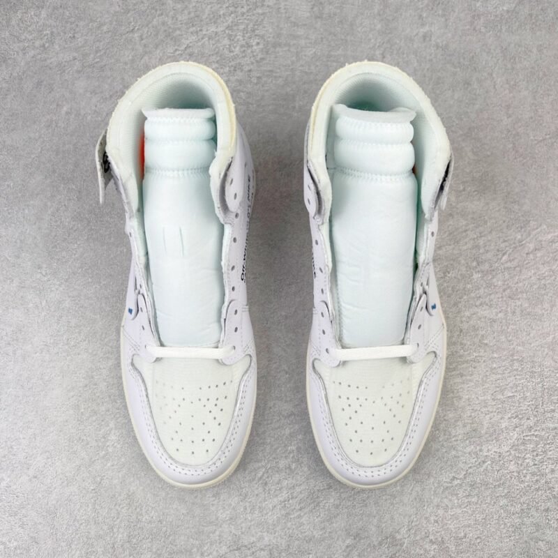 【AT3099】Off-White × Nike Air Jordan 1 Retro High "White" オフホワイト × ナイキ エアジョーダン 1 レトロ ハイ「ホワイト」AQ0818-100