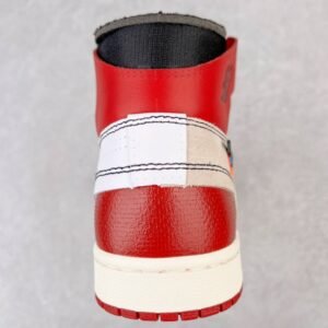 【AT3100】Off-White NIKE Air Jordan 1 Retro High The Ten Chicagoコラボオフホワイトシカゴジョーダン1スニーカーAA3834-101ナイキオフホワイト
