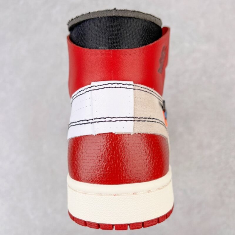 【AT3100】Off-White NIKE Air Jordan 1 Retro High The Ten Chicagoコラボオフホワイトシカゴジョーダン1スニーカーAA3834-101ナイキオフホワイト