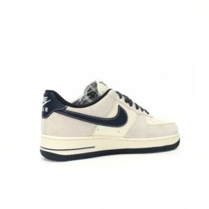 【AT3102】「高級コラボ限定版」 The North Face x Supreme x Nike Air Force 1 07 Low "Supreme"、三方コラボレーションのオリジナルカラーをカスタマイズしました ネイビーブルー（紺色 / こんいろ） Navy Blue