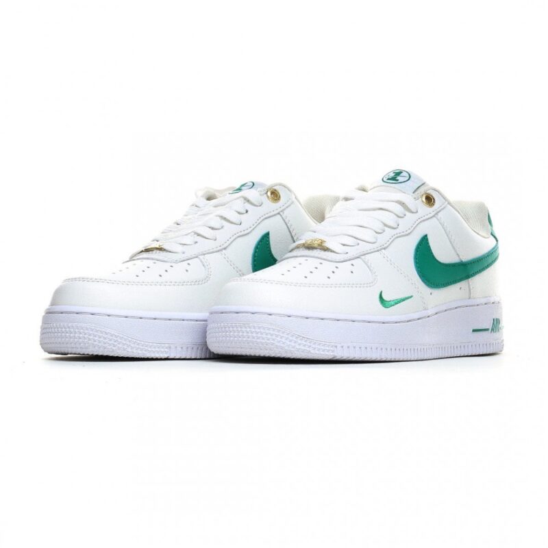 【AT3144】Nike Air Force 1 Low ナイキ エア フォース 1 ロー 40周年 白緑 エアフォース1ローホワイトエメラルドブラック