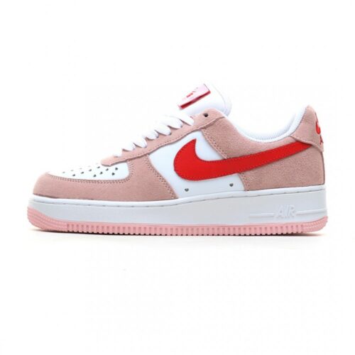 【AT3147】Nike Air Force 1 '07 QS "Valentine's Day" ピンク バレンタインデー エアフォース1号 フルレングスのハニカムエアクッション
