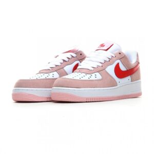 【AT3147】Nike Air Force 1 '07 QS "Valentine's Day" ピンク バレンタインデー エアフォース1号 フルレングスのハニカムエアクッション