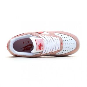 【AT3147】Nike Air Force 1 '07 QS "Valentine's Day" ピンク バレンタインデー エアフォース1号 フルレングスのハニカムエアクッション