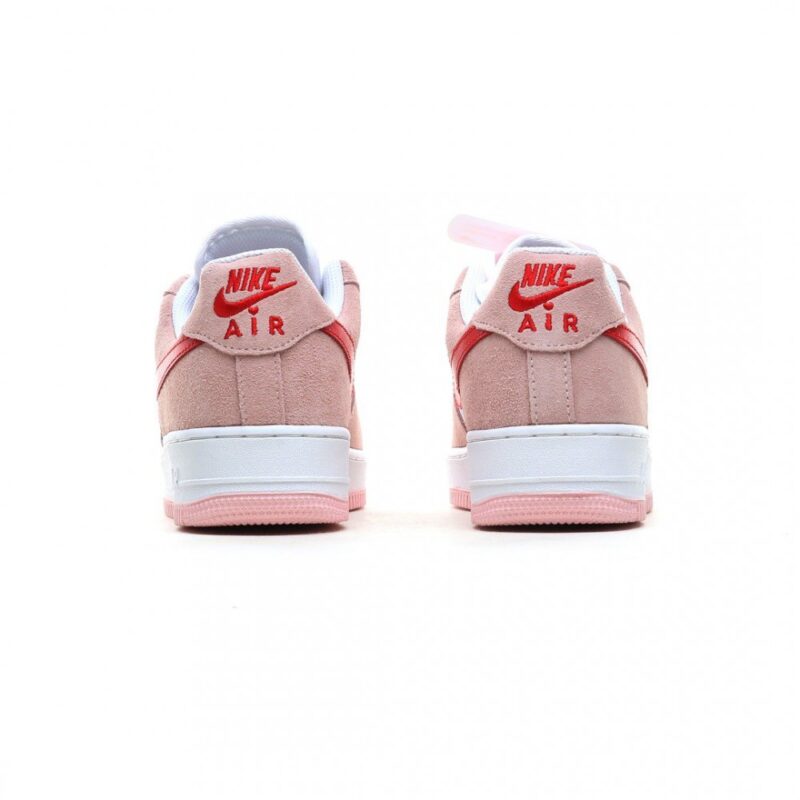 【AT3147】Nike Air Force 1 '07 QS "Valentine's Day" ピンク バレンタインデー エアフォース1号 フルレングスのハニカムエアクッション