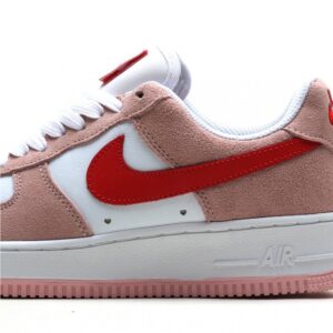 【AT3147】Nike Air Force 1 '07 QS "Valentine's Day" ピンク バレンタインデー エアフォース1号 フルレングスのハニカムエアクッション