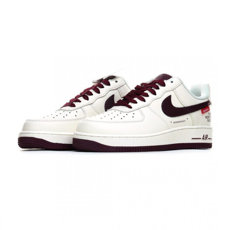 【AT3151】Supreme x The North Face x Nike Air Force 1'07 Lowコラボレーションモデル エアフォース1ローカットスニーカー
