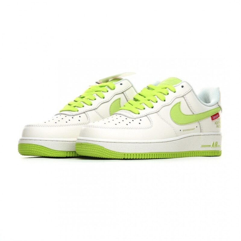 【AT3152】Supreme x The North Face x Nike Air Force 1'07 Low コラボ モデル エアフォース1'07ローカット レジャーシューズ