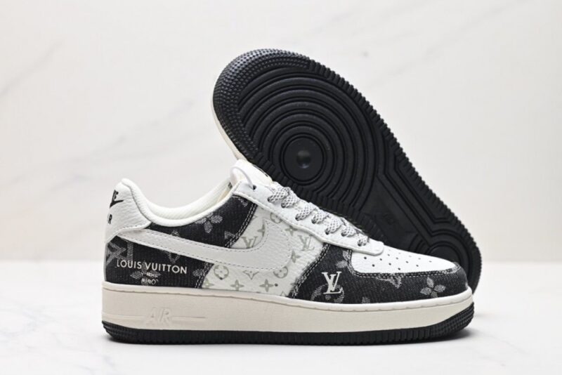 【AT3159】LV x NIKE Air Force 1 Lowは、柔らかく弾力性のあるクッション性能と優れたミッドソールデザインを備えた万能なカジュアルスポーツシューズです。