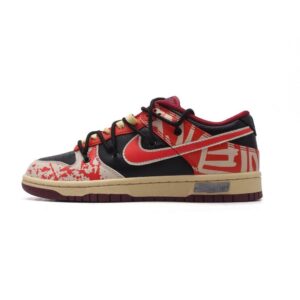 【AT3170】Nike Dunk Low Retro ナイキ ダンク ロウ レトロ スポーツシューズ ヴィンテージ ボード シューズ 解構 バンド 帯ひも シューレース