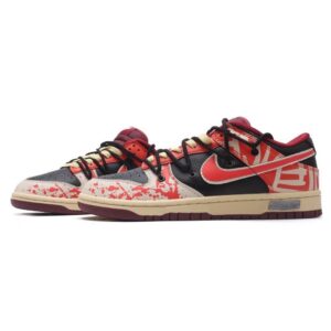 【AT3170】Nike Dunk Low Retro ナイキ ダンク ロウ レトロ スポーツシューズ ヴィンテージ ボード シューズ 解構 バンド 帯ひも シューレース
