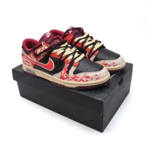 【AT3170】Nike Dunk Low Retro ナイキ ダンク ロウ レトロ スポーツシューズ ヴィンテージ ボード シューズ 解構 バンド 帯ひも シューレース
