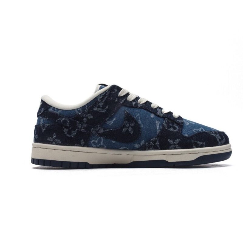 【AT3185】LV x Nike Nike Dunk Low Retro ナイキ ダンク ロー レトロ スポーツシューズ クラシック ヴィンテージ パーカー 靴 ルイヴィトン ネーム。