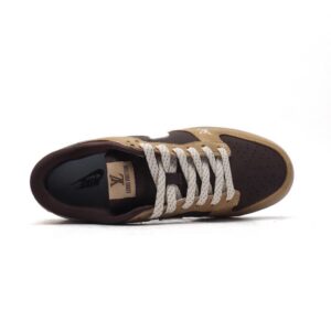 【AT3186】LV x Nike Nike Dunk Low Retro スポーツシューズ クラシックなレトロボードシューズ ルイ・ヴィトン コラボ.