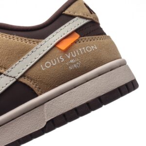 【AT3186】LV x Nike Nike Dunk Low Retro スポーツシューズ クラシックなレトロボードシューズ ルイ・ヴィトン コラボ.