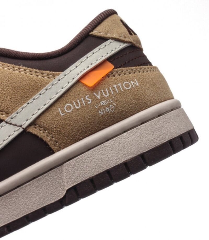【AT3186】LV x Nike Nike Dunk Low Retro スポーツシューズ クラシックなレトロボードシューズ ルイ・ヴィトン コラボ.