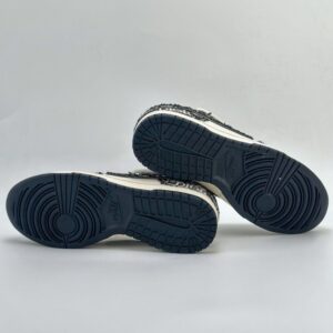 【AT3198】DIOR x Nike SB Dunk Low 白黒のベルト星満ちる　