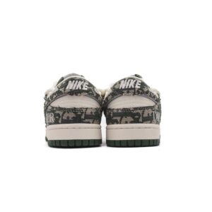 【AT3205】Dior x Nike SB Dunk Low Proの男女兼用スポーツシューズは、レトロなスケートボードシューズで、デコンストラクトされたストラップやダブルシューレースが特徴です。DiorとNikeのコラボレーションで、個性を際立たせるスタイリッシュなステップを踏み出すことができます。