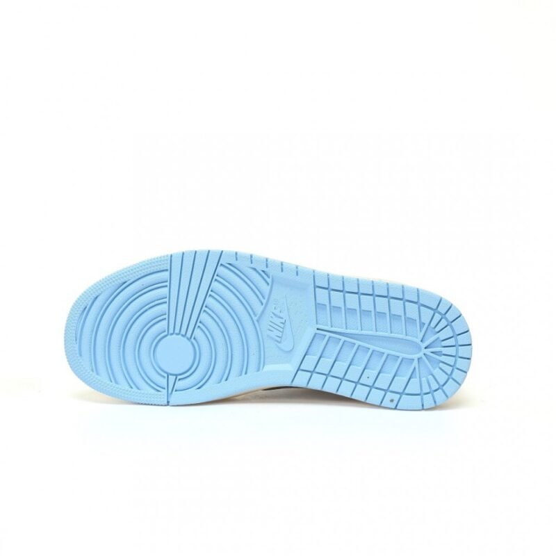 【AT3210】Louis Vuitton x Travis Scott x Nike Air Jordan 1 Low OG SP "Beige/Light Blue/Gold LV" AJ1は、クラシックな低カット文化、カジュアル、スポーツ、バスケットボールに適したシューズです。