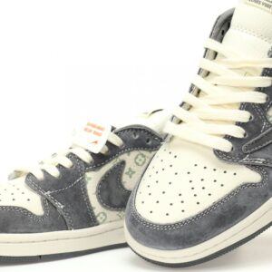 【AT3217】Louis Vuitton x Travis Scott x Nike Air Jordan 1 Low OG SP トップラッパーであるTravis Scottが、フランスの高級ブランドLouis VuittonとNike Air Jordan 1 Low OG SPのコラボレーションモデルを特別に制作しました。