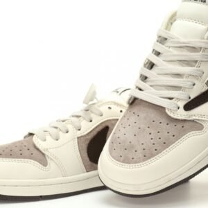 【AT3219】Louis Vuitton x Travis Scott x Nike Air Jordan 1 Low OG SPで制作された、人気のヒップホップアーティスト、トラヴィス・スコットのコラボレーション。