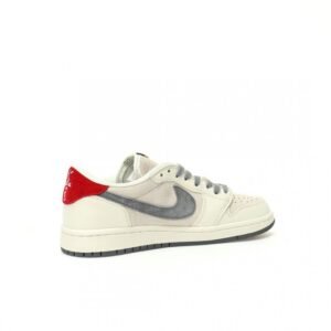 【AT3220】Louis Vuitton x Travis Scott x Nike Air Jordan 1 Low OG SP トップヒップホップアーティスト、トラビス・スコットがフランスのトップラグジュアリーブランド、ルイ・ヴィトンとコラボレーションした