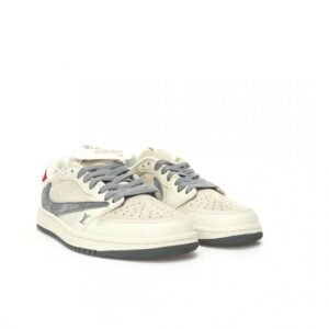 【AT3220】Louis Vuitton x Travis Scott x Nike Air Jordan 1 Low OG SP トップヒップホップアーティスト、トラビス・スコットがフランスのトップラグジュアリーブランド、ルイ・ヴィトンとコラボレーションした