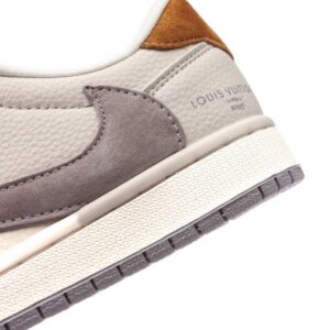 【AT3223】LV x Nike Nike Air Jordan 1 Low OG SP "Military Blue" AJ1 ジョーダン1 ローカットバスケットボールシューズ ルイ・ヴィトン コラボ AJ1 ジョーダン1